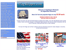 Tablet Screenshot of flagshipper.com